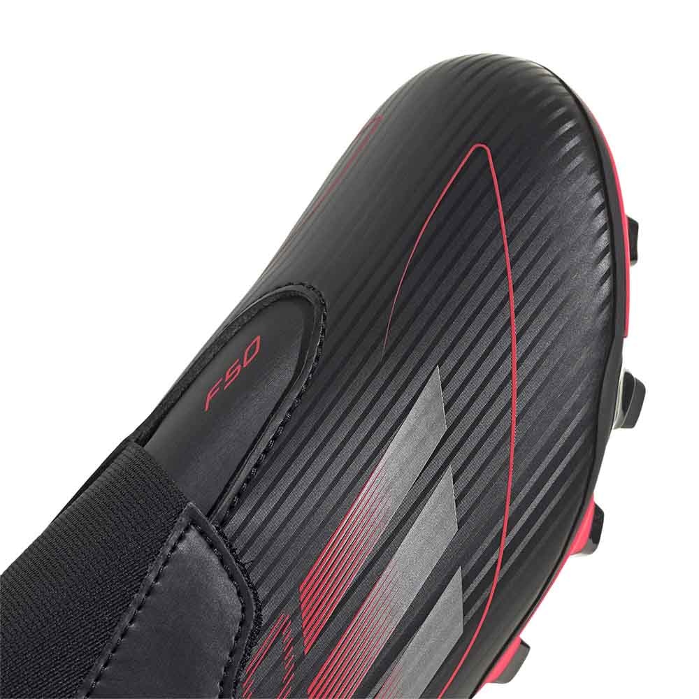 Adidas F50 Club FG/MG Laceless Fotballsko Barn Stealth Victory