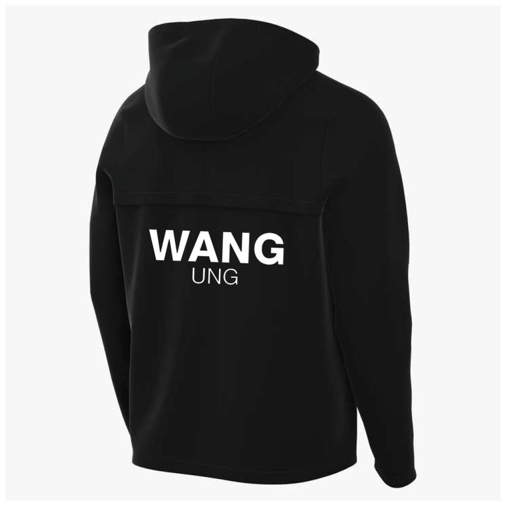 Nike WANG Ung Regnjakke Sort/Hvit