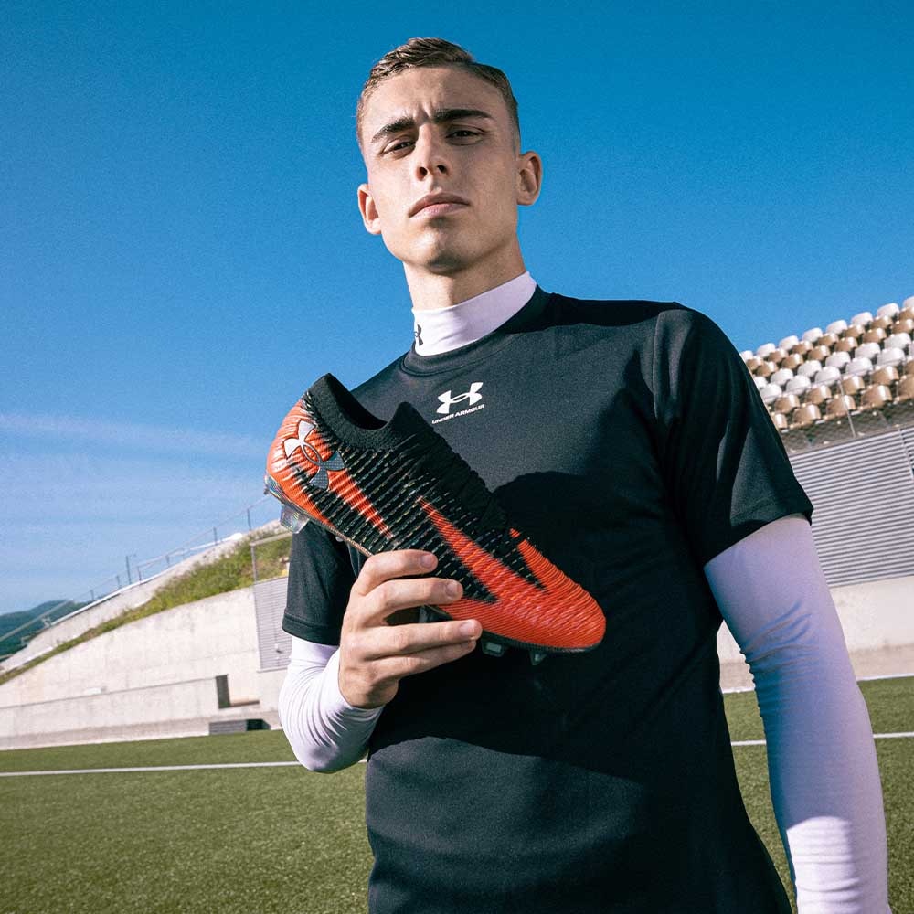 Under Armour Shadow Elite 3 FG Fotballsko Rød/Sort