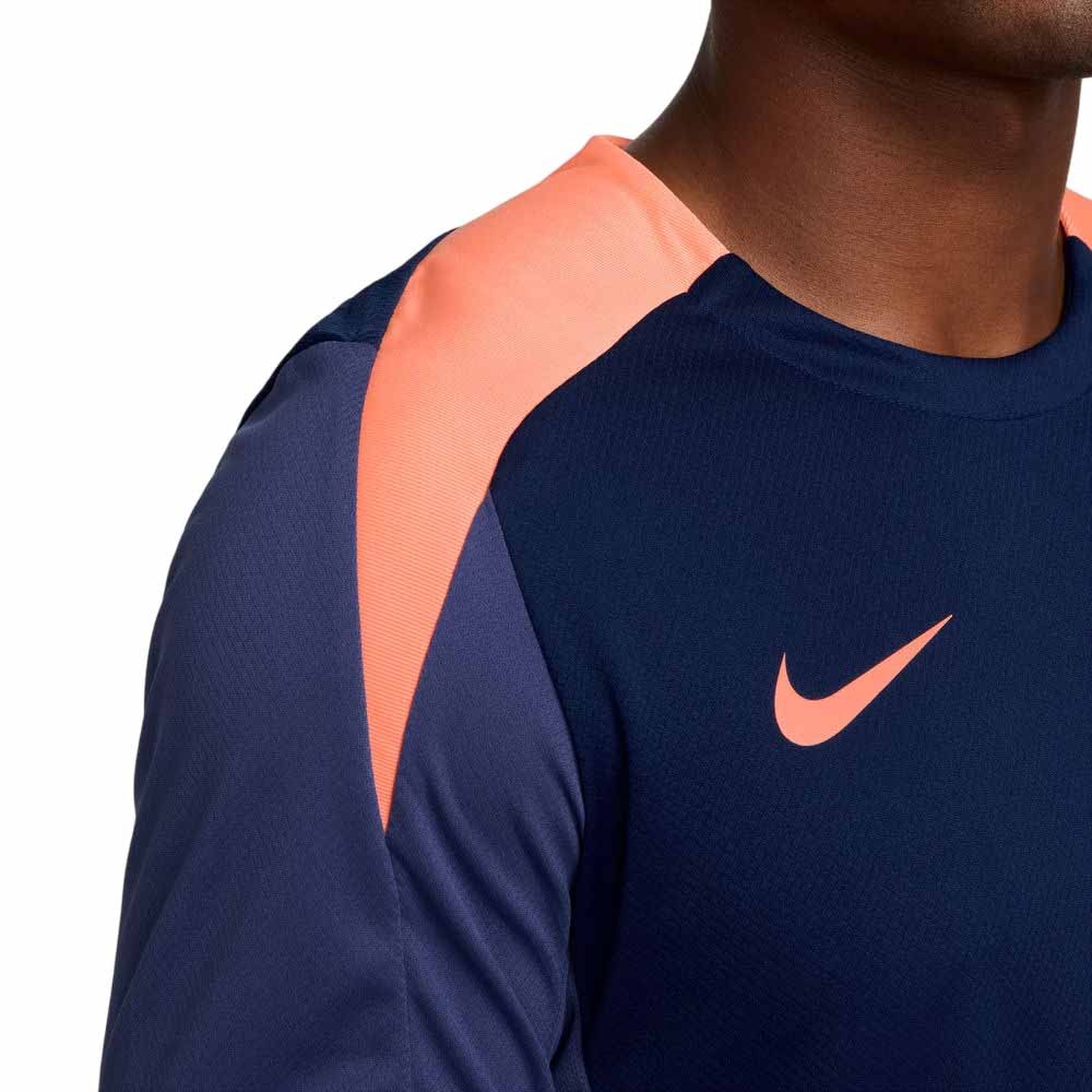 Nike Dri-FIT Strike Treningstrøye Blå/Oransje