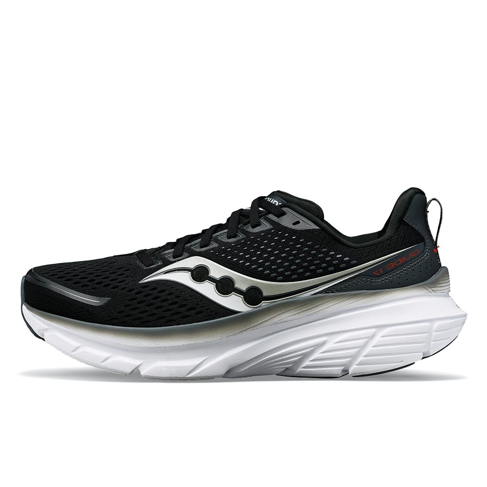 Saucony Guide 17 Joggesko Herre Sort/Hvit