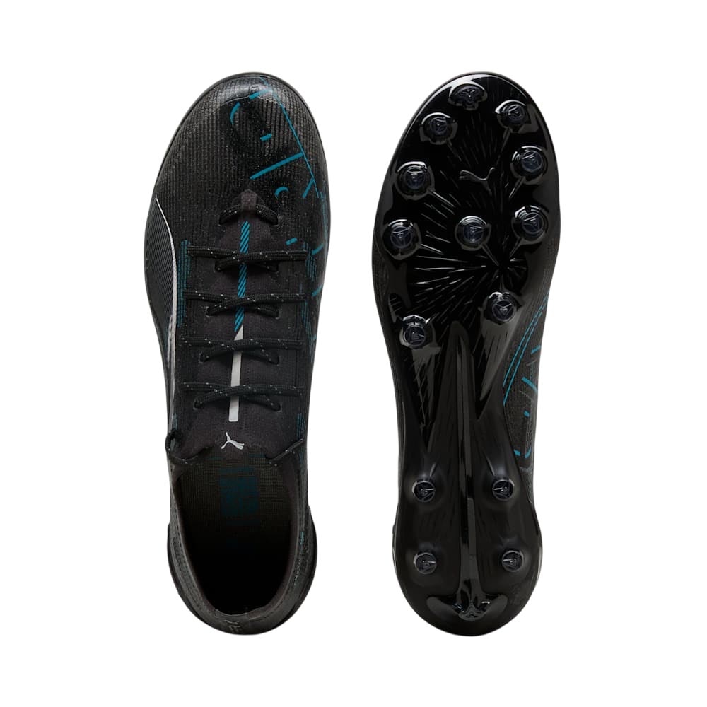 Puma Ultra 5 Ultimate AG Fotballsko Eclipse Sort/Blå