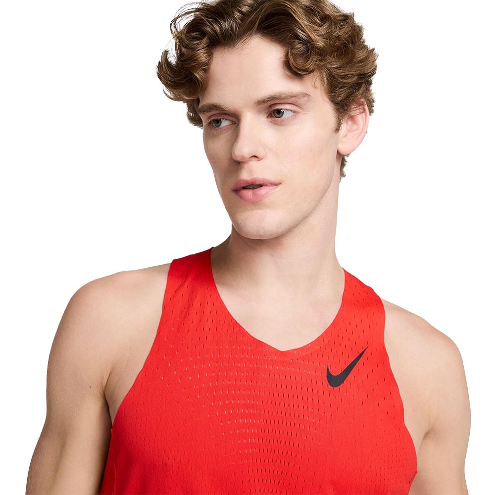 Nike Dri-Fit AeroSwift ADV Singlet Herre Rød