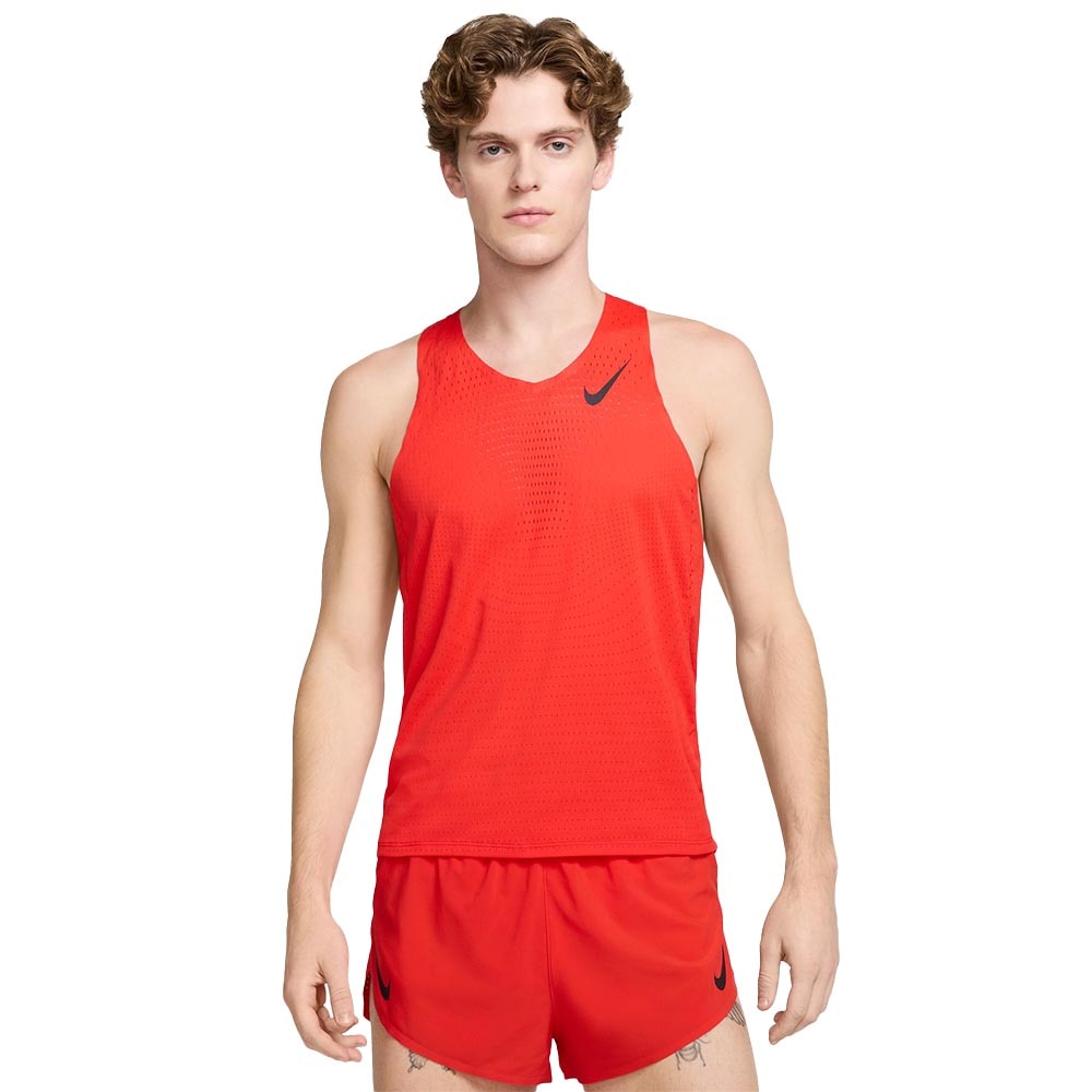 Nike Dri-Fit AeroSwift ADV Singlet Herre Rød