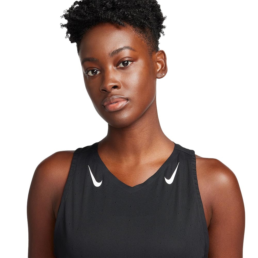 Nike Dri-Fit AeroSwift ADV Singlet Dame Sort