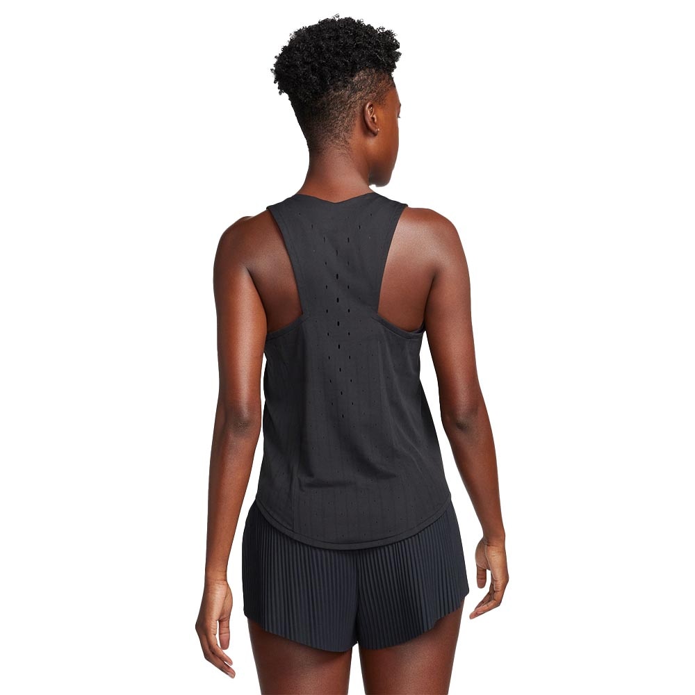 Nike Dri-Fit AeroSwift ADV Singlet Dame Sort