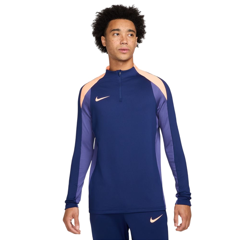 Nike Dri-FIT Strike Treningsgenser Blå/Oransje