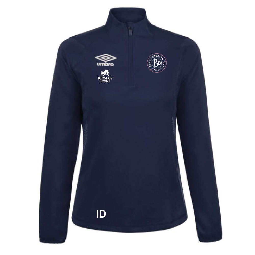 Umbro Bergensdalen IL Half Zip Treningsgenser Dame Marine