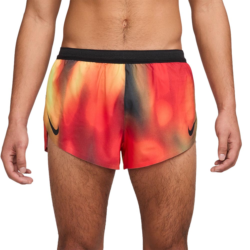 Nike Dri-Fit ADV AeroSwift Elite Entry 2'' Løpeshorts Herre Rød/Oransje