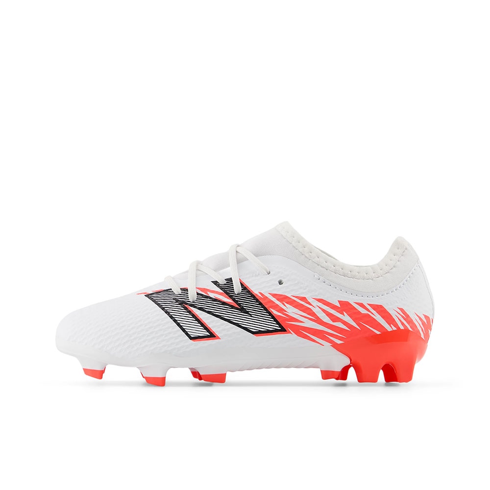 New Balance Furon V8 Team FG Fotballsko Barn Flash Point