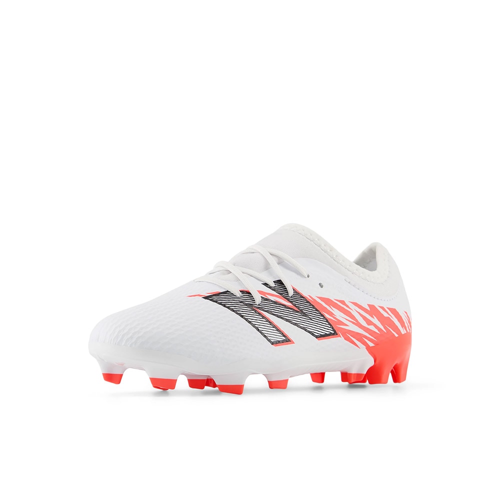 New Balance Furon V8 Team FG Fotballsko Barn Flash Point