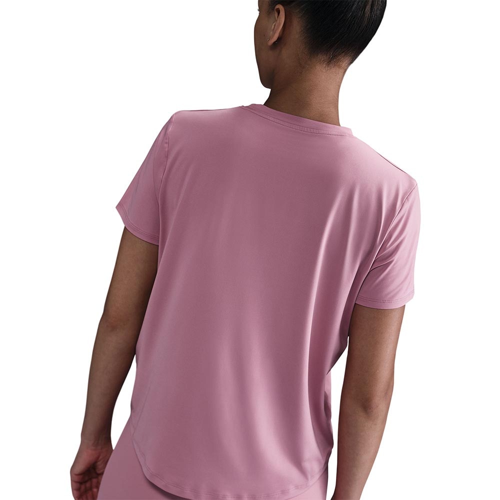 Nike Dri-Fit One Classic Kortermet Trøye Dame Rosa/Rosa