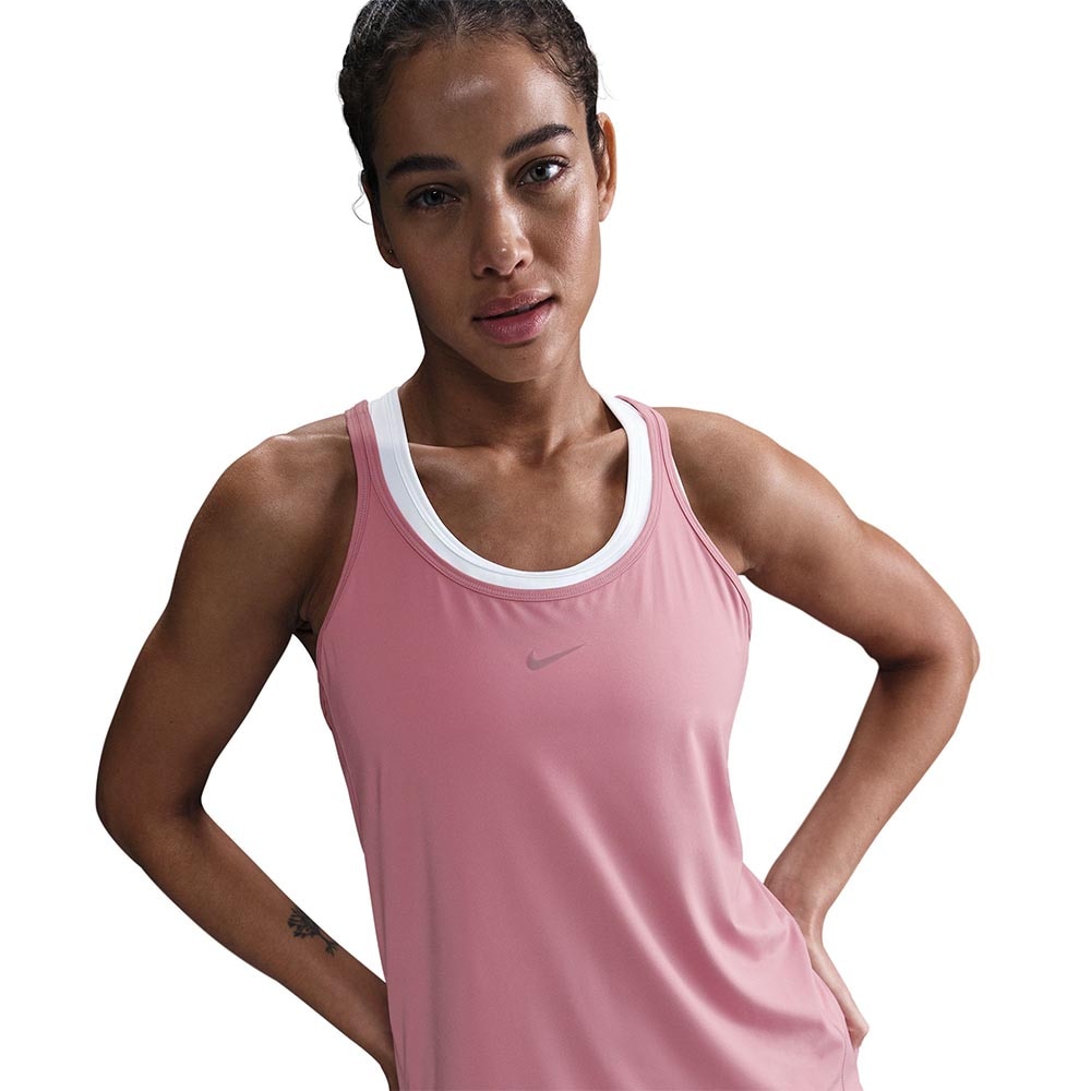 Nike Dri-Fit One Classic Singlet Dame Rosa