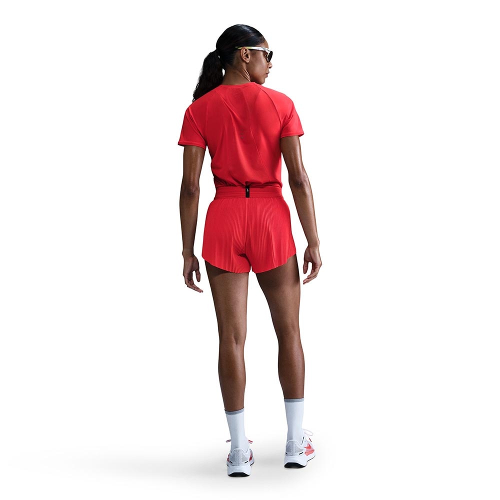 Nike Dri-Fit AeroSwift ADV 3" Løpeshorts Dame Rød