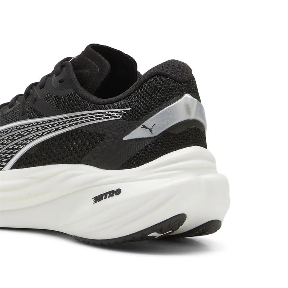 Puma Deviate Nitro 3 Joggesko Dame Sort/Hvit