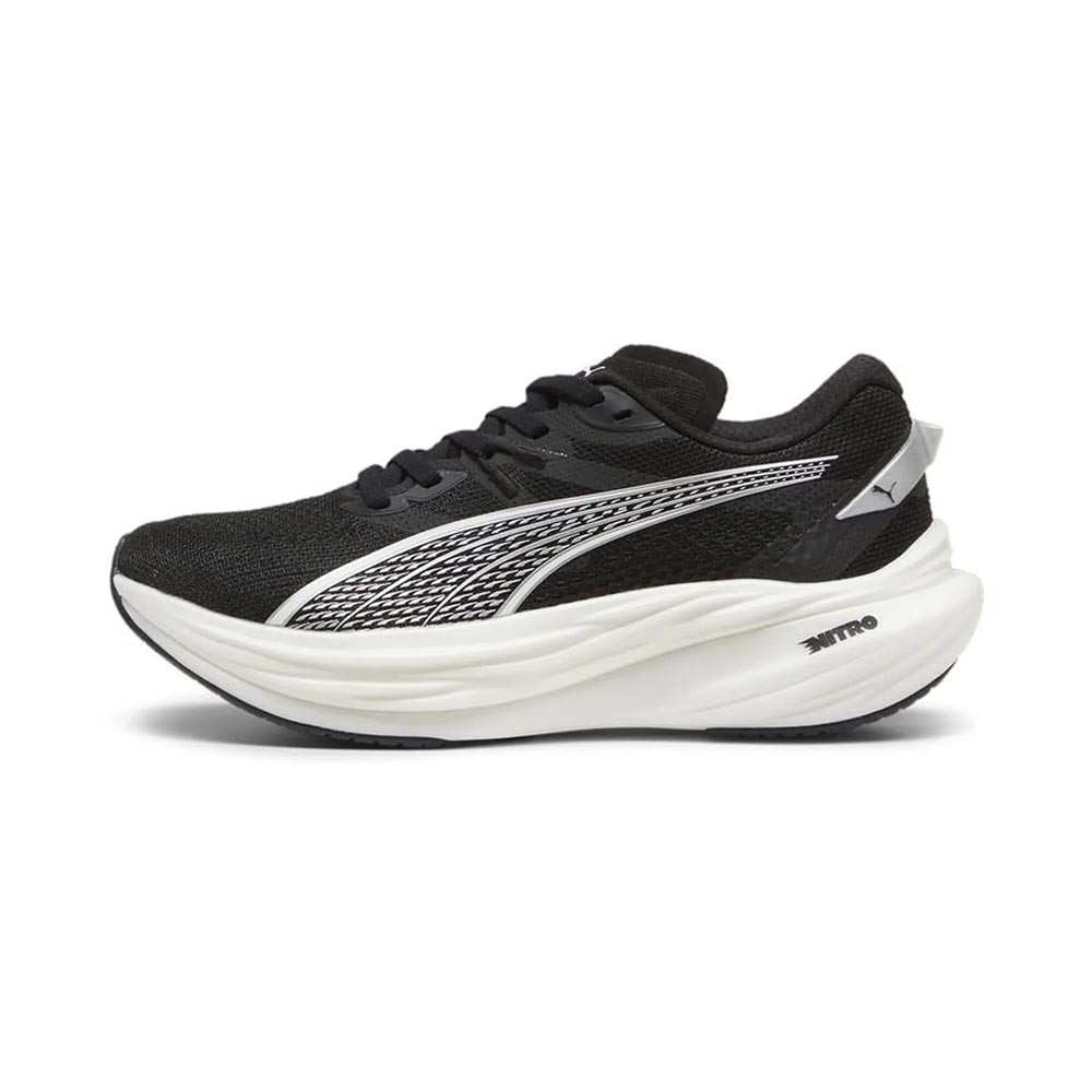 Puma Deviate Nitro 3 Joggesko Dame Sort/Hvit