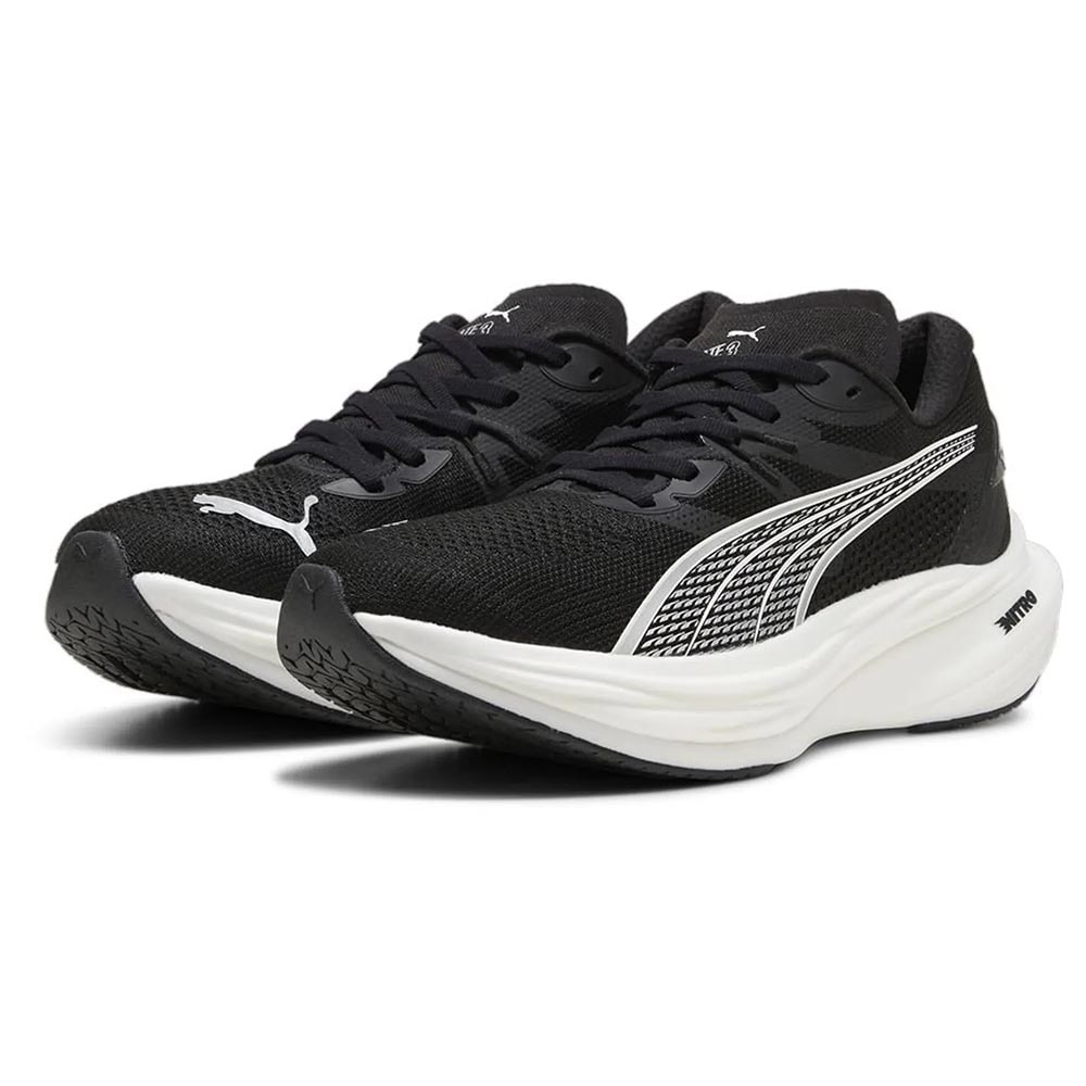 Puma Deviate Nitro 3 Joggesko Herre Sort/Hvit