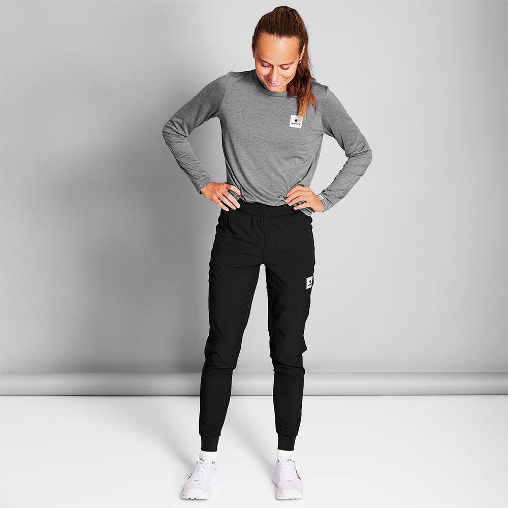 Saysky Pace Løpebukse Unisex Sort