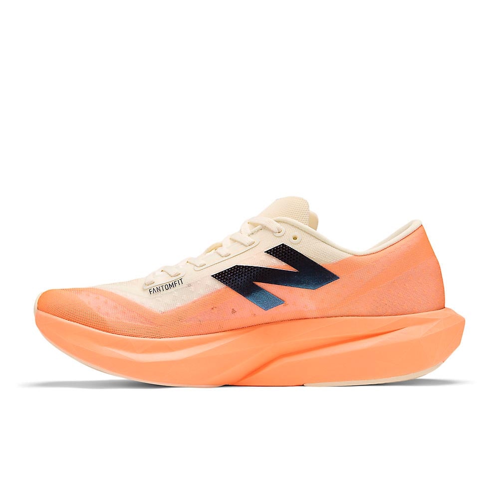 New Balance FuelCell Rebel v4 Joggesko Herre Oransje/Beige