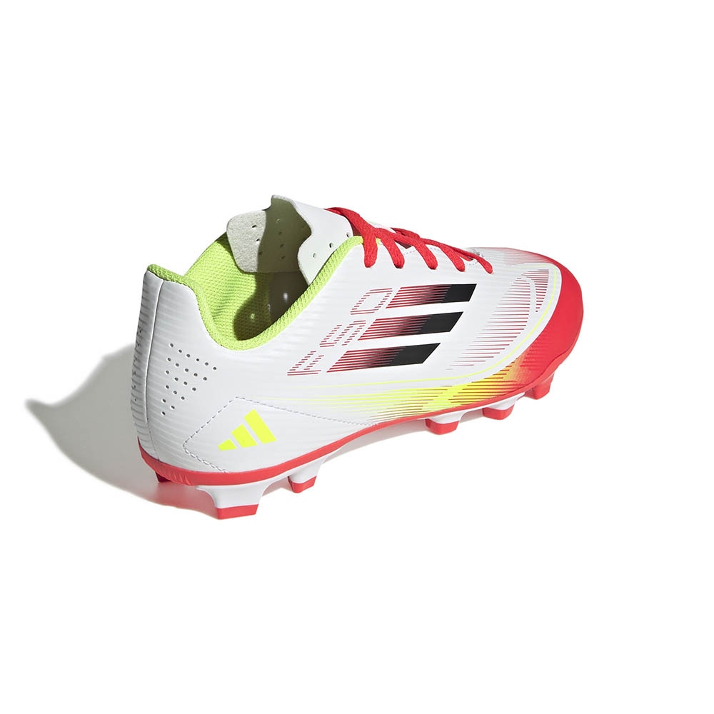 Adidas F50 Club FG/MG Fotballsko Barn Pure Victory