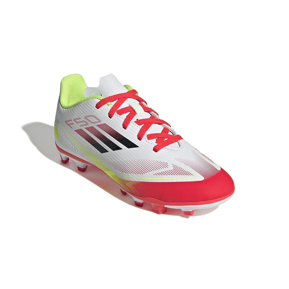 Adidas F50 Club FG/MG Fotballsko Barn Pure Victory