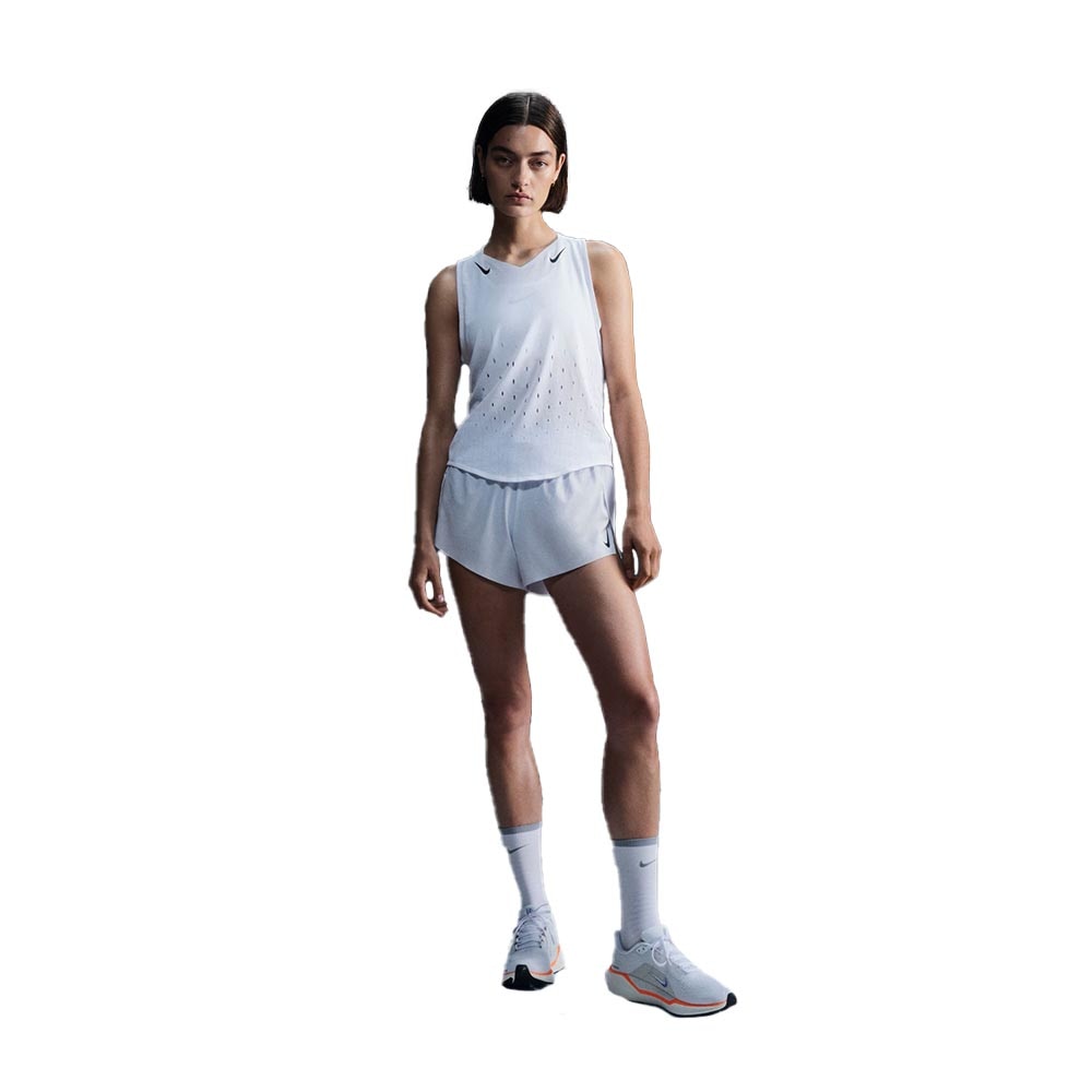 Nike Dri-Fit ADVNike Dri-Fit AeroSwift ADV Singlet Dame Hvit/Sort