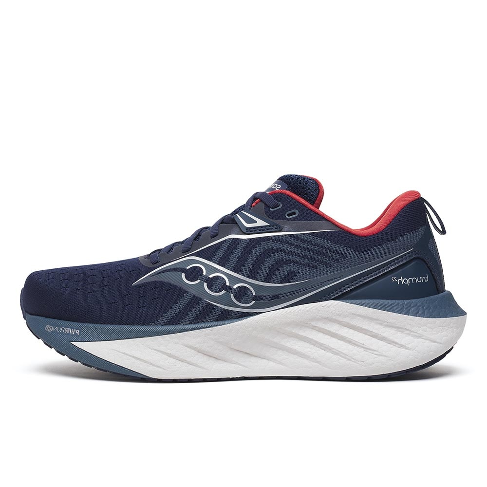 Saucony Triumph 22 Joggesko Herre Marine/Rød