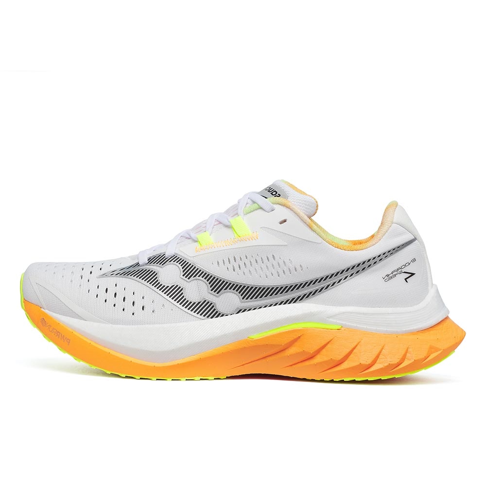 Saucony Endorphin Speed 4 Joggesko Herre Hvit/Oransje