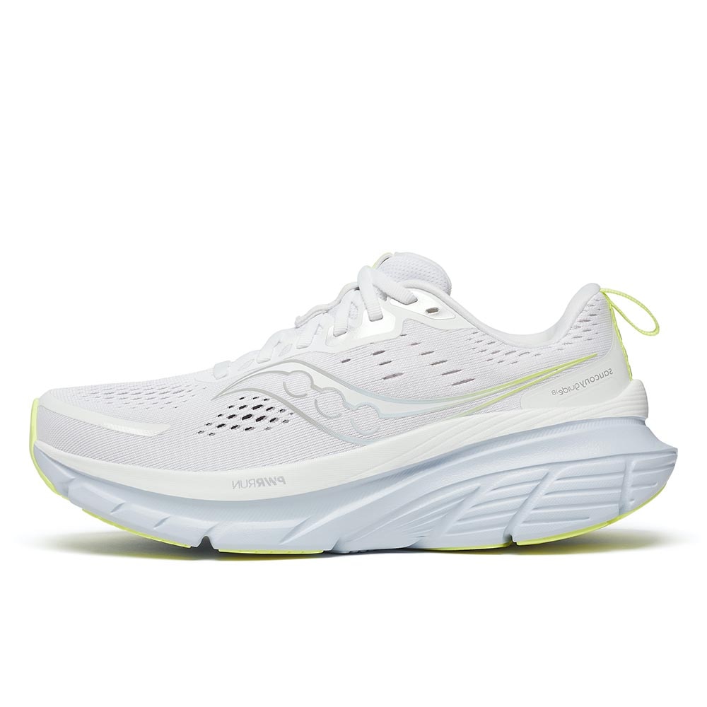 Saucony Guide 18 Joggesko Dame Hvit/ Blå/Volt