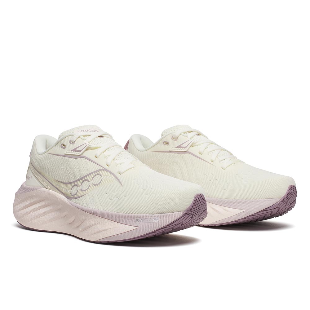 Saucony Triumph 22 Joggesko Dame Beige/Rosa/Lilla