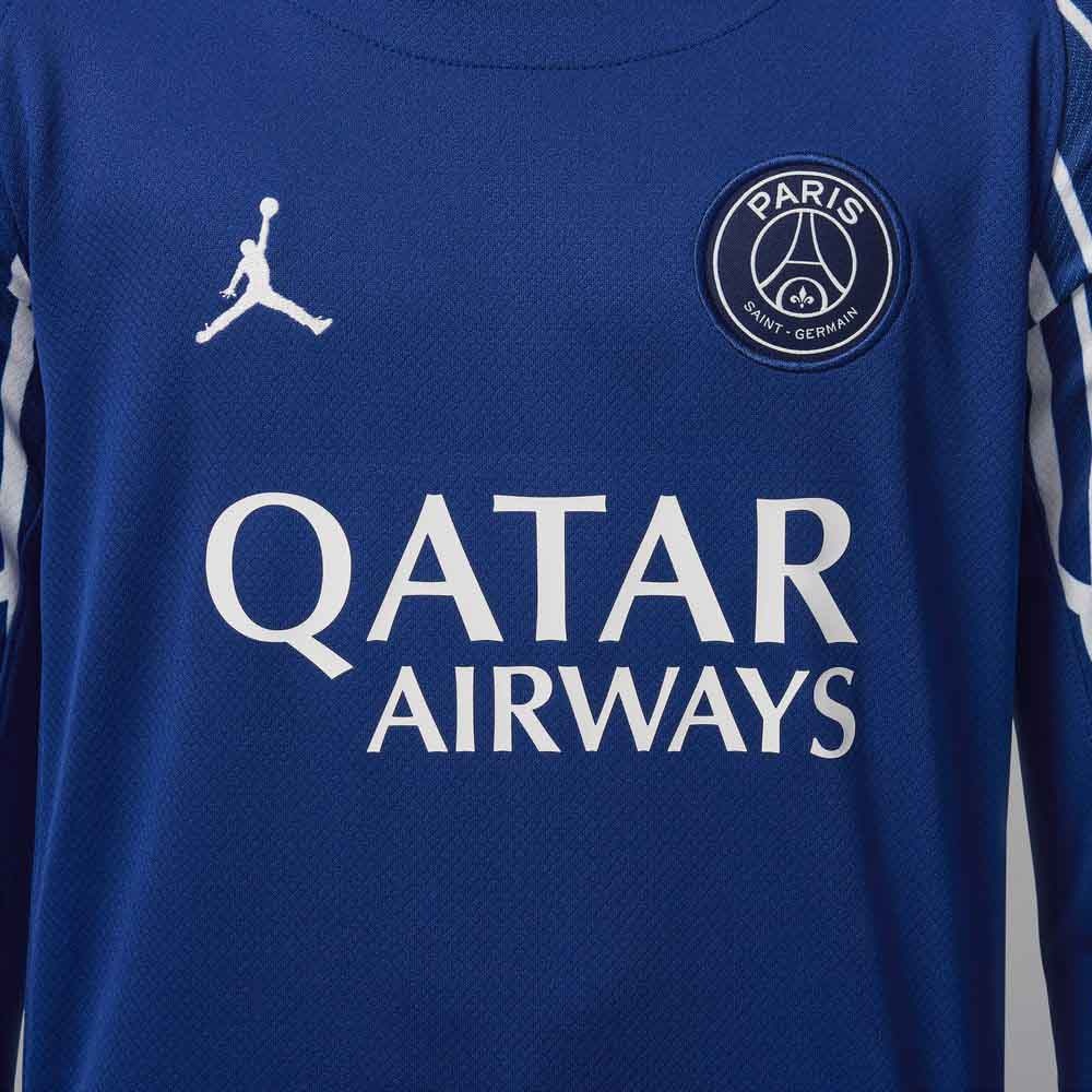 Nike PSG Langermet Fotballdrakt 24/25 Barn Fjerde