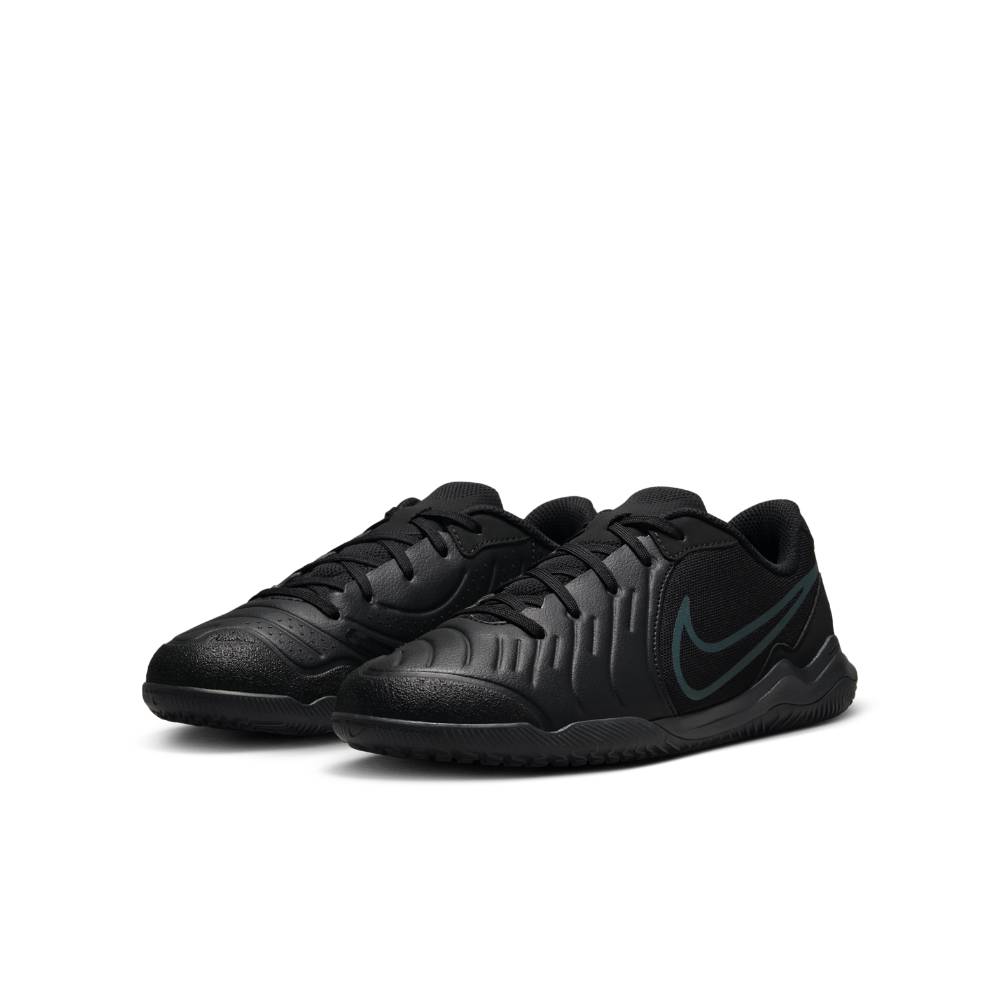 Nike Tiempo Legend 10 Academy IC Futsal Innendørs Fotballsko Barn Shadow Sort