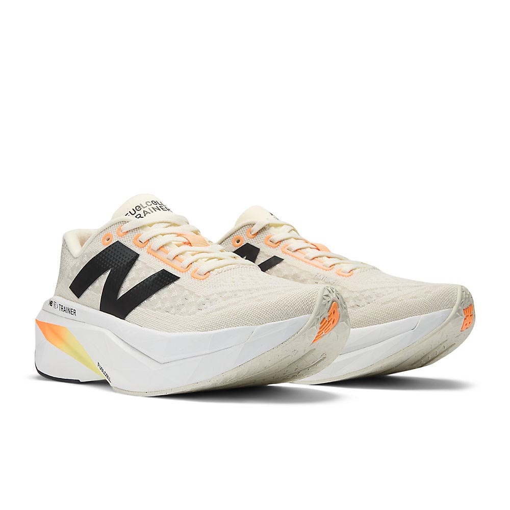 New Balance FuelCell SuperComp Trainer V3 Joggesko Dame Beige/Sort 