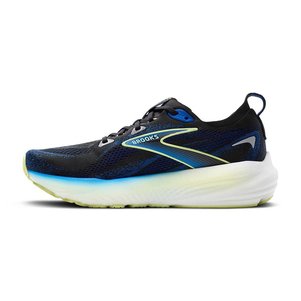 Brooks Glycerin 22 Joggesko Herre Sort/Blå/Gul