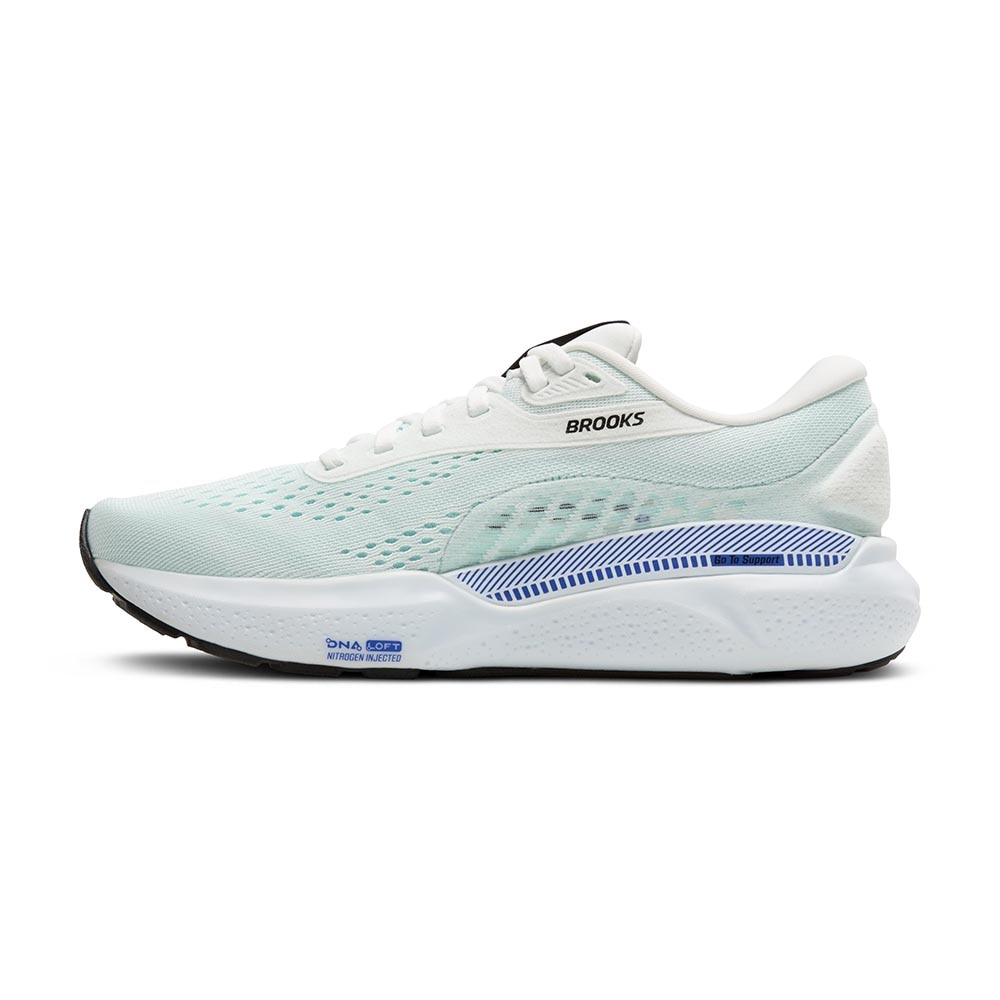 Brooks Adrenaline GTS 24 Joggesko Dame Hvit/Turkis/Lilla