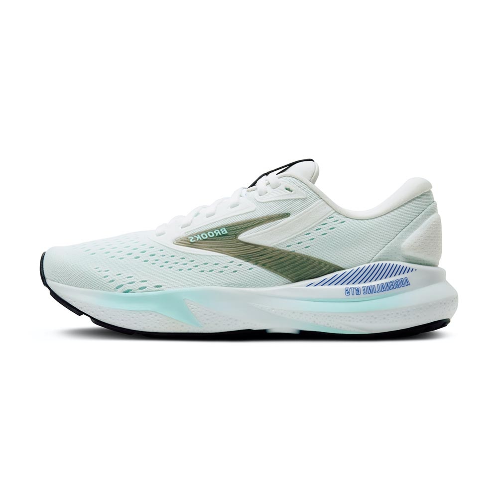 Brooks Adrenaline GTS 24 Joggesko Dame Hvit/Turkis/Lilla