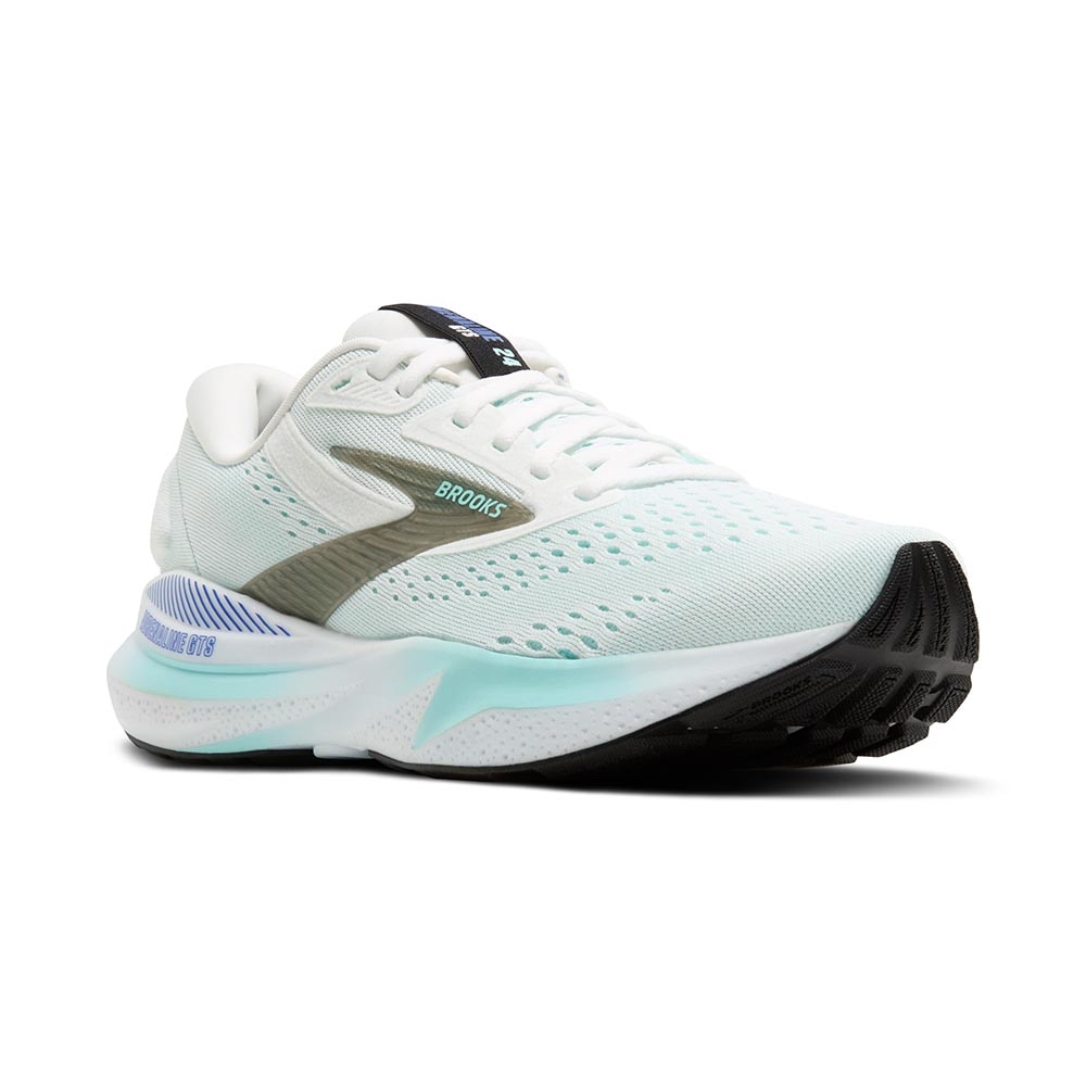 Brooks Adrenaline GTS 24 Joggesko Dame Hvit/Turkis/Lilla