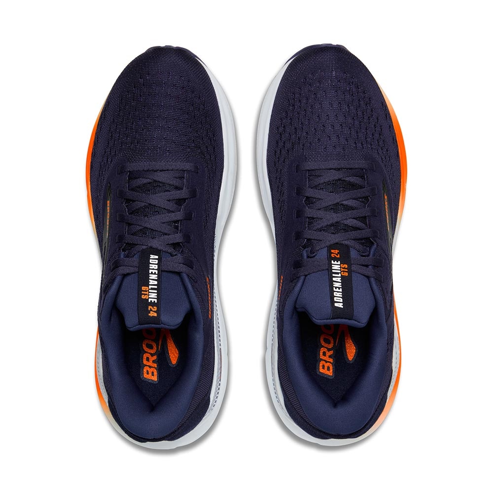 Brooks Adrenaline GTS 24 Joggesko Herre Marine/Oransje