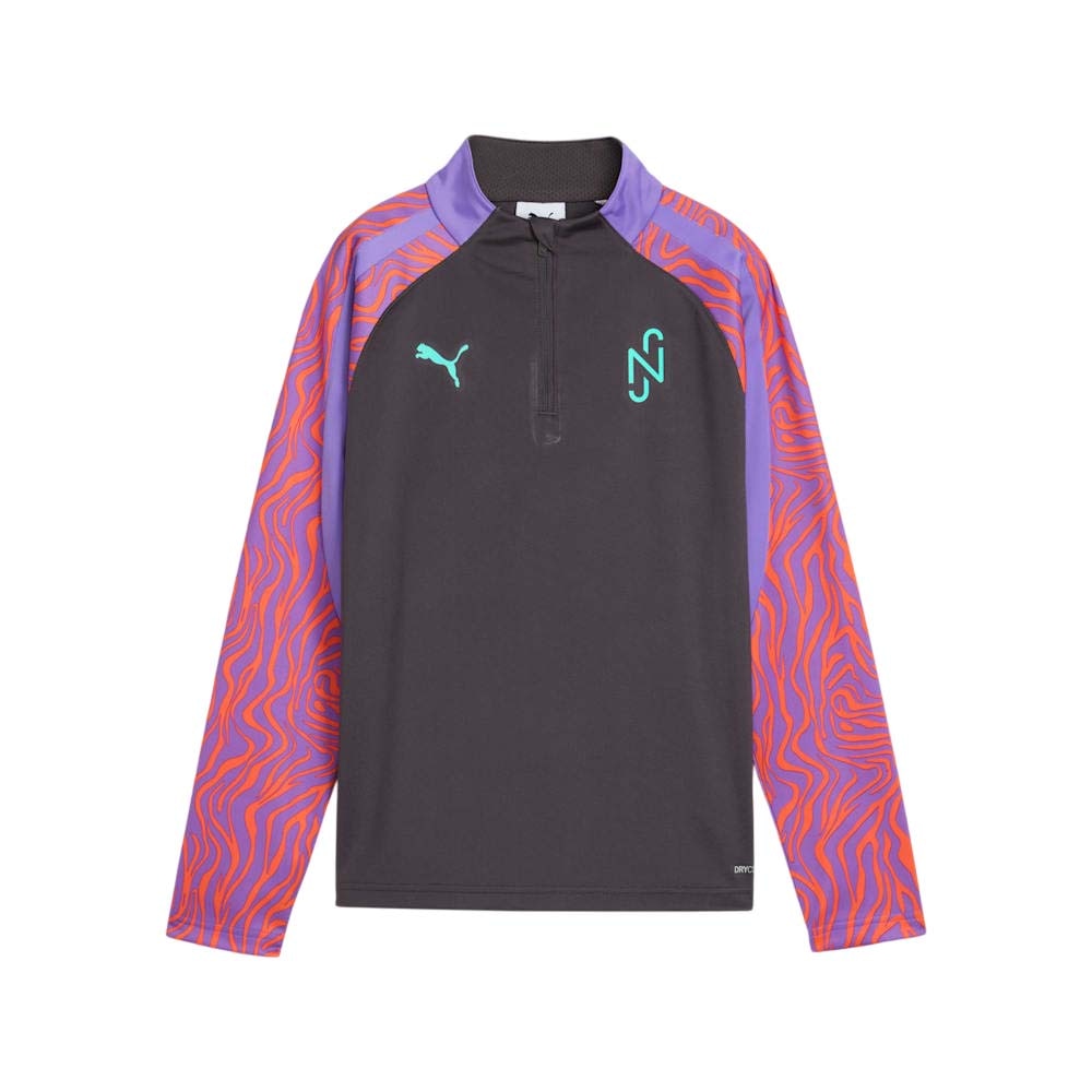 Puma Neymar Jr Creativity 1/4 Zip Treningsgenser Barn Grå/Lilla