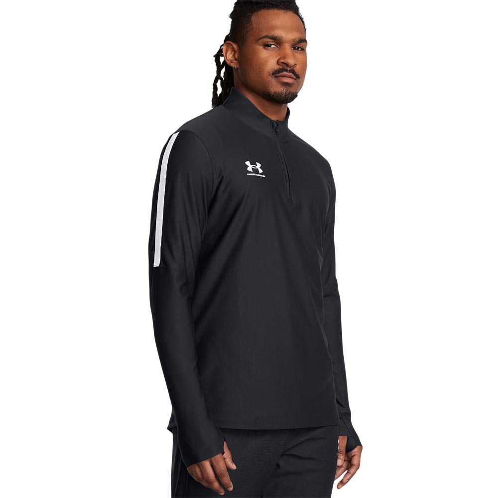 Under Armour Challenger Pro 1/4 Zip Treningsgenser Sort/Hvit