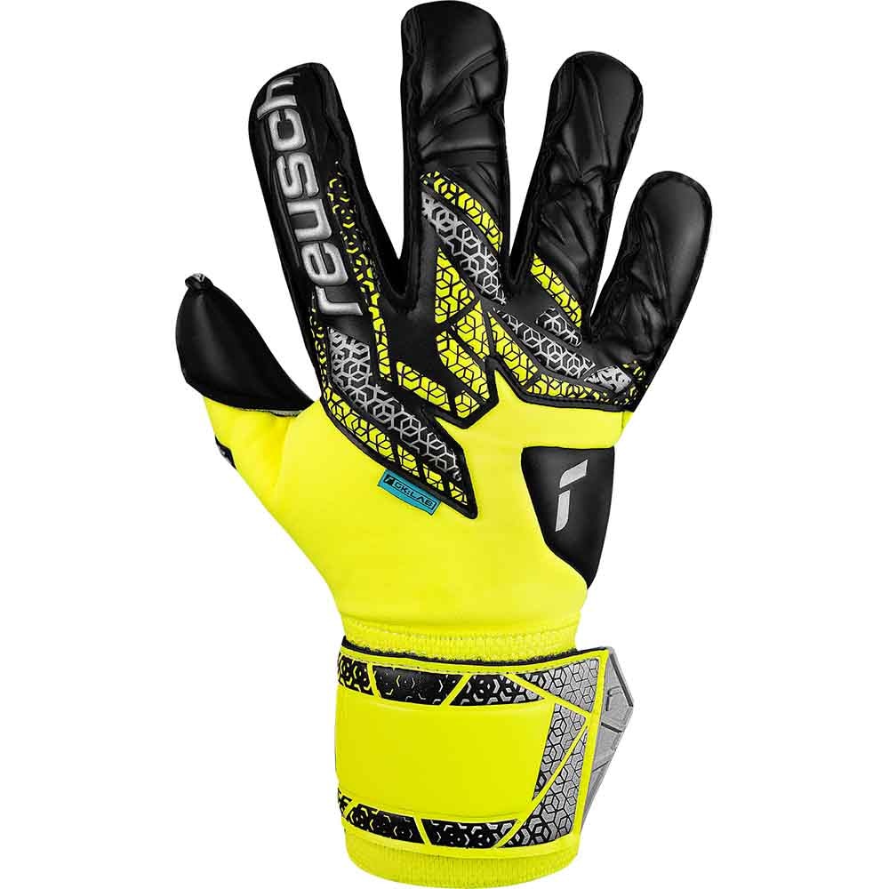 Reusch Attrakt Duo Evolution Keeperhansker Gul/Sort