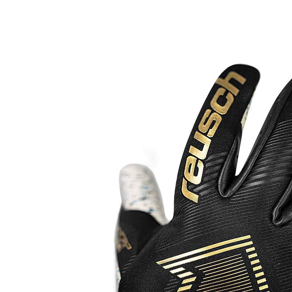 Reusch Fastgrip Fusion Keeperhansker Sort/Gull