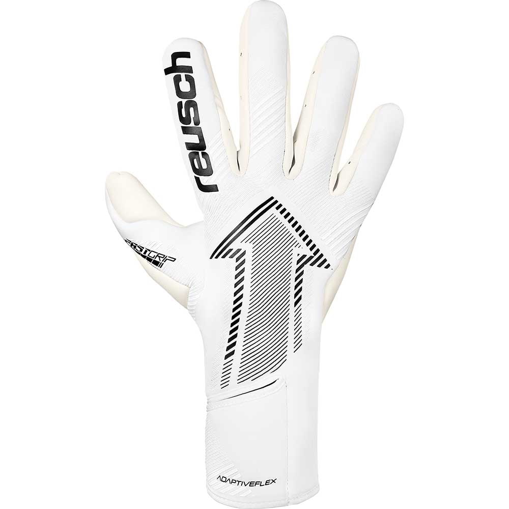 Reusch Fastgrip Gold X Keeperhansker Hvit/Sort