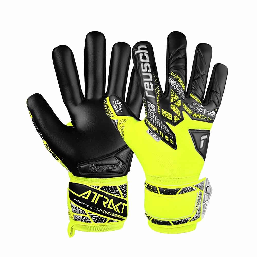 Reusch Attrakt Infinity NC Keeperhansker Gul/Sort