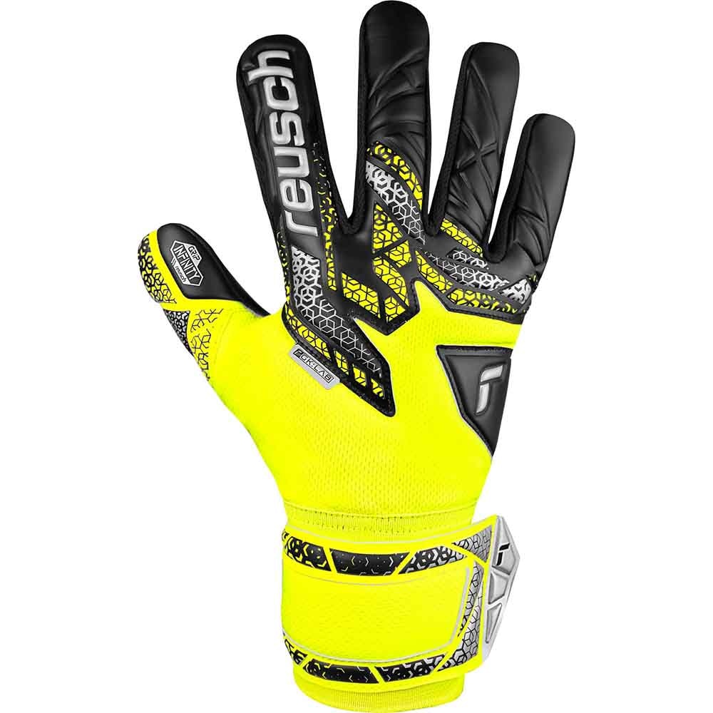 Reusch Attrakt Infinity NC Keeperhansker Gul/Sort