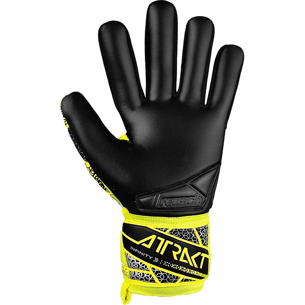 Reusch Attrakt Infinity NC Keeperhansker Gul/Sort