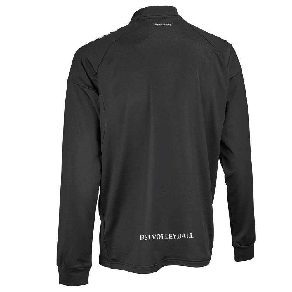 Select BSI Volleyball 1/2 Zip Treningsgenser Sort/Hvit