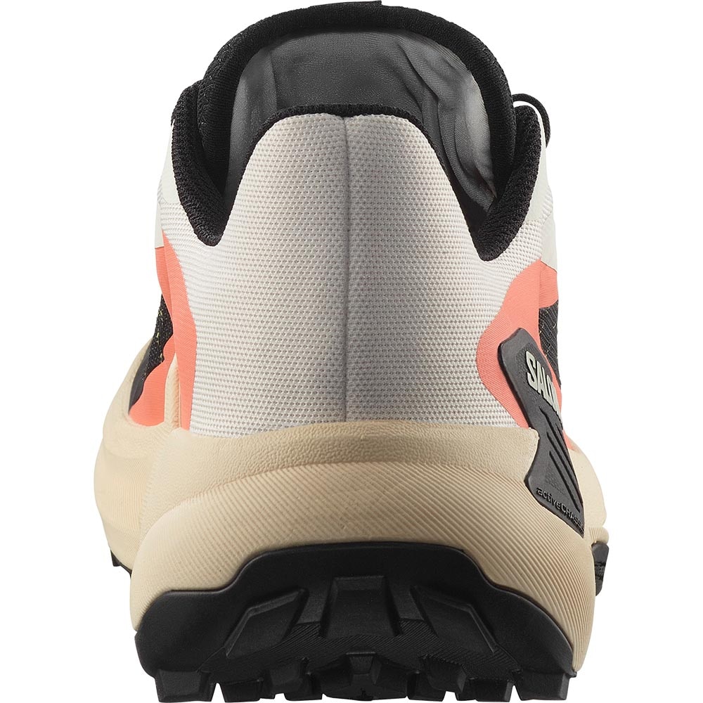 Salomon Genesis Joggesko Dame Oransje/Sort/Beige