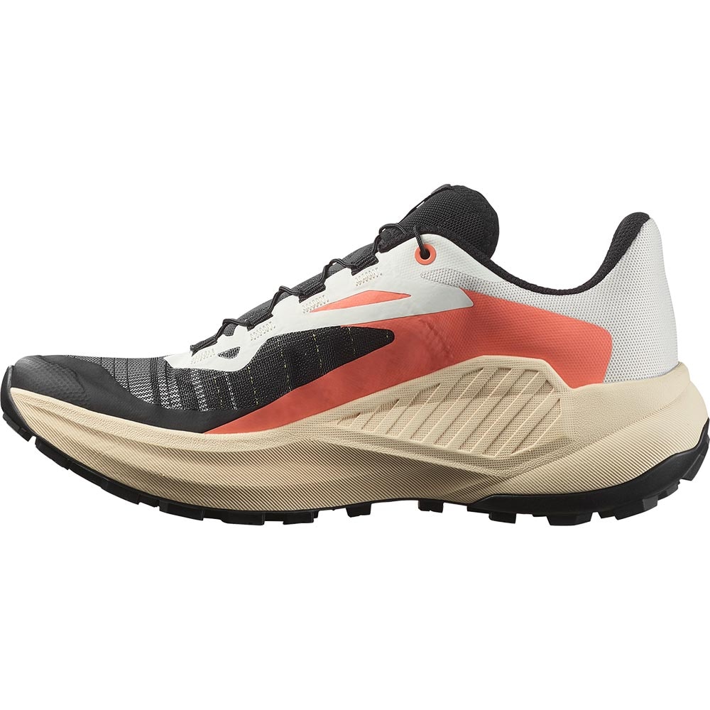 Salomon Genesis Joggesko Dame Oransje/Sort/Beige