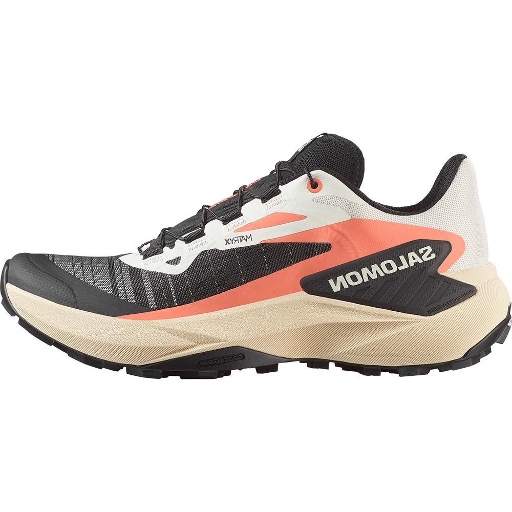 Salomon Genesis Joggesko Dame Oransje/Sort/Beige